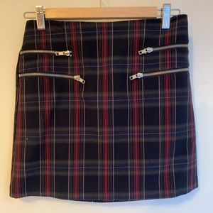 Forever 21 Mini Plaid Skirt